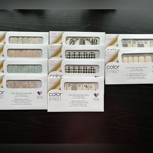 Color Street CLEAR OVERLAY lot